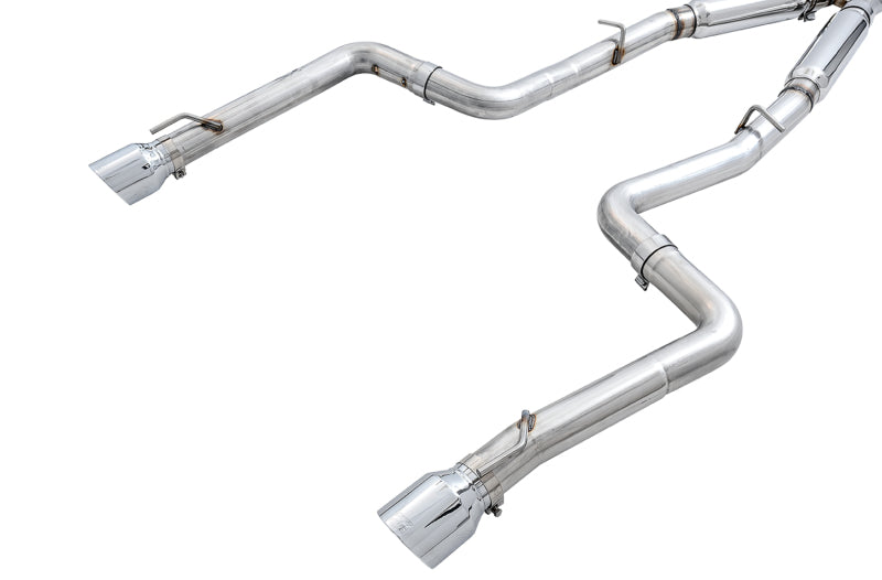 AWE Tuning 2017+ Dodge Charger 5.7L Track Edition Exhaust - Chrome Silver Tips - 3015-32120