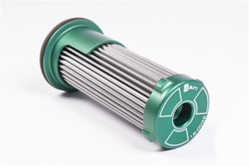 Radium Engineering R35 GT-R Transmission Filter Stainless - 18-0028 for 2009-2017 Nissan GT R - front view
