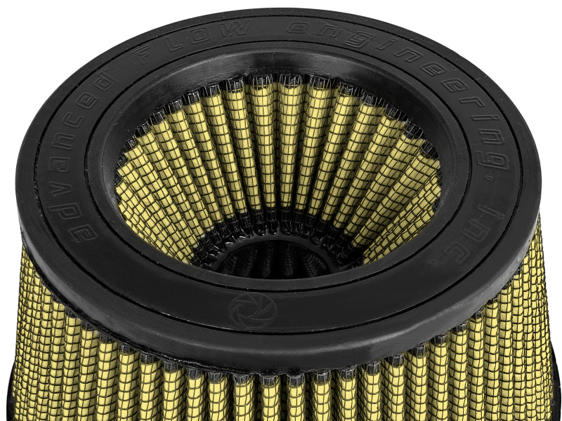 aFe MagnumFLOW Pro GUARD7 Universal Air Filter 5in. F x 5-3/4in B x 4-1/2in.T - 72-91130