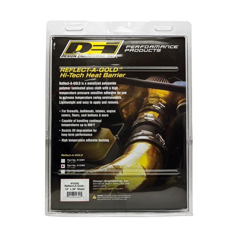DEI Reflect-A-GOLD 12in x 24in Sheet - 10392