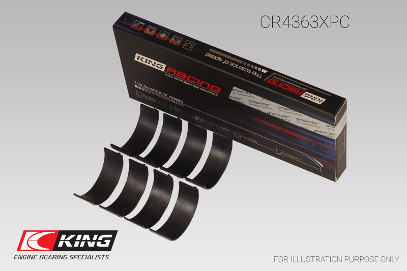 King GM 134 DOHC Ecotec 2.2L Connecting Rod Bearing Set - CR4363XPC