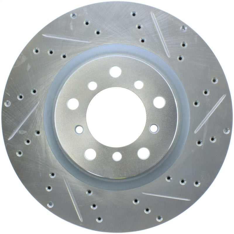 StopTech Select Sport 01-06 BMW M3 Slotted &amp; Drilled Front Left Rotor - 227.34058L