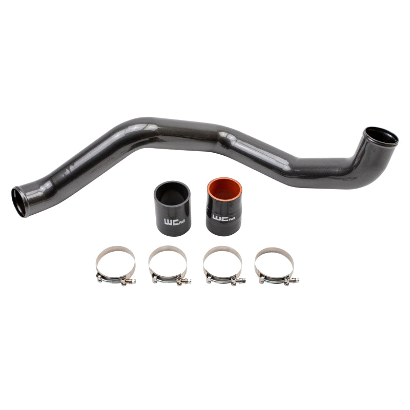 Wehrli 20-26 GM Duramax L5P Driver Side 3in Intercooler Pipe - Kiwi Green - WCF100365-KIWI