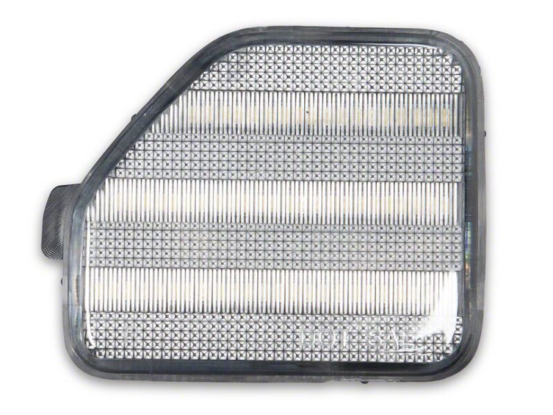 Raxiom 18-26 Jeep Wrangler JL Clear LED Rear Bumper Reflector Lights- White LED - J238247 - close-up view 2