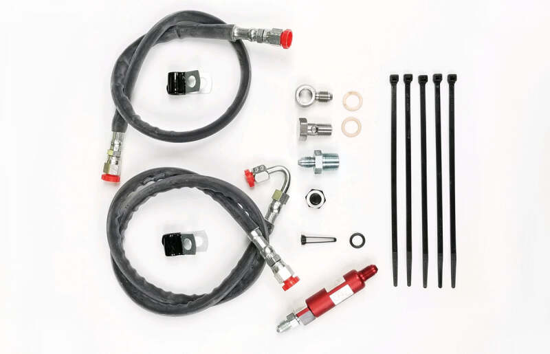 Forced Performance Mitsubishi Evo 9 Journal Bearing to Filter Housing Oil Supply Line w/Filter - 3055050 by Forced Performanc