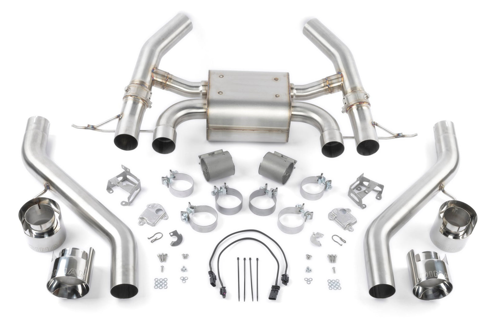 Dinan - Valved Axle-Back Exhaust - 2023-2026 BMW M2 - D660-0100