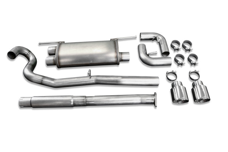 JBA 17-20 Toyota FT86/13-20 Subaru BRZ 2.0L 2-1/2in 304SS Cat-Back Exhaust w/4in Tips - 30-9030