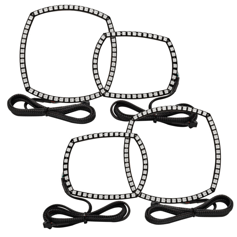 Oracle 11-14 Dodge Charger Dynamic Headlight Halo Kit - ColorSHIFT - Dynamic SEE WARRANTY - 2234-332