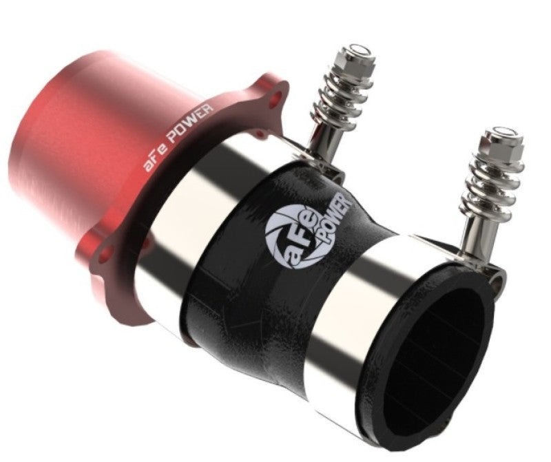 aFe BladeRunner 15-20 VW GTI Turbo Muffler Delete for OE Charge Pipe - Red - 46-20416-R