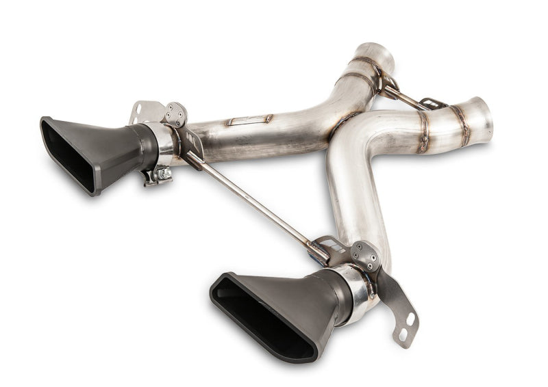 AWE Tuning McLaren 650S Performance Exhaust - Black Tips - 3010-33026