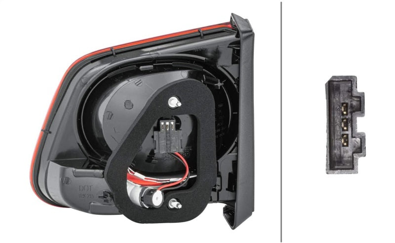 Hella 2009-2011 Volkswagen Tiguan Left Inner Tail Light - 009692091