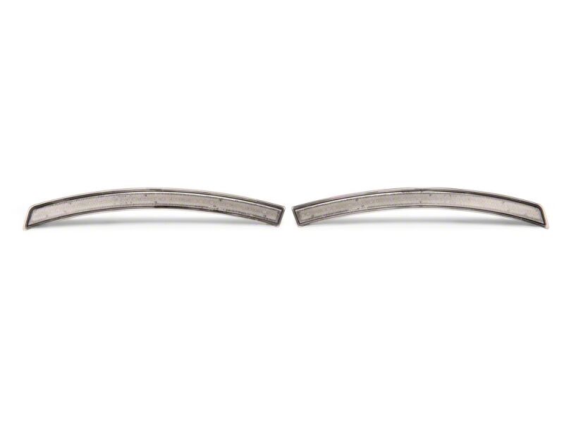 Raxiom 14-19 Chevrolet Corvette C7 Axial Series LED Side Markers- Clear - CV4600 - close-up view