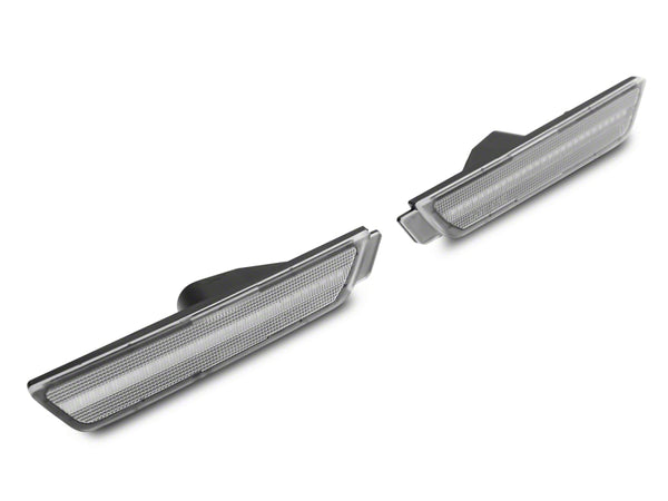 Raxiom 10-15 Chevrolet Camaro Axial Series LED Front and Rear Side Markers- Clear - CC2931 for 2010-2015 Chevrolet Camaro - f