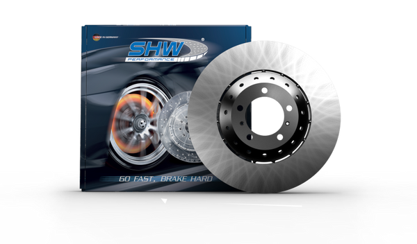 SHW 04-06 Audi TT Quattro 3.2L Right Front Smooth Lightweight Brake Rotor (8N0615302B) - AFR41412 for 2004-2006 Audi TT - fro