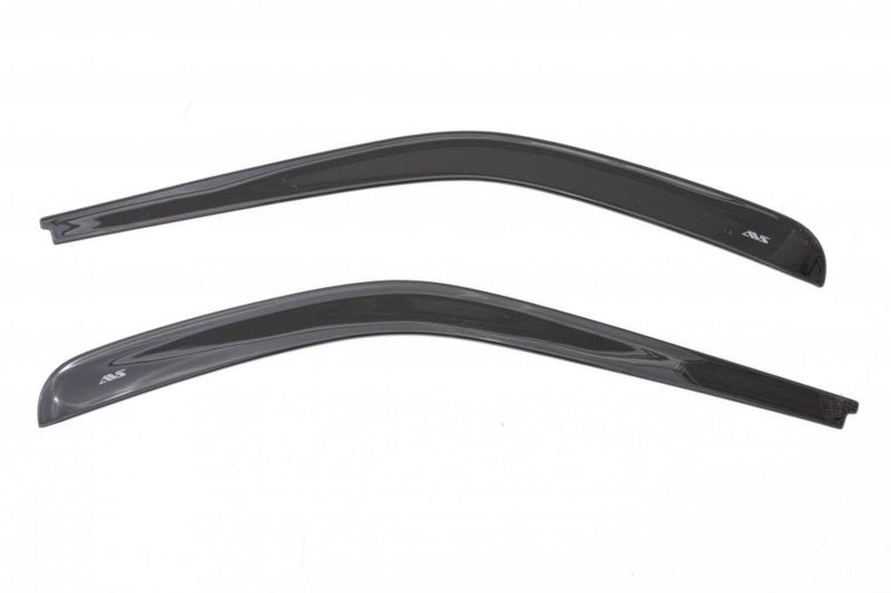 AVS 07-18 Jeep Wrangler (2 Door Only) Ventvisor Low Profile Window Deflectors 2pc - Matte Black - 772020