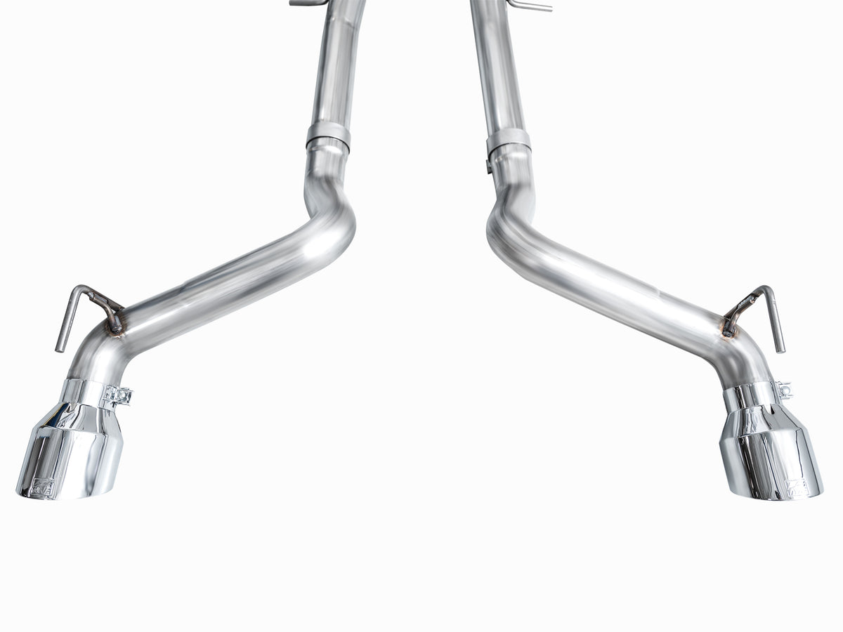 AWE 2023 Nissan Z RZ34 RWD Track Edition Catback Exhaust System w/ Chrome Silver Tips - 3020-32400