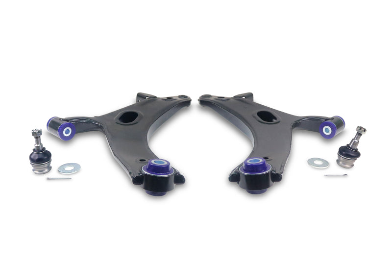 SuperPro 2013-2015 Subaru XV Crosstrek Limited Front Lower Control Arm Set w/ Bushings - TRC1150