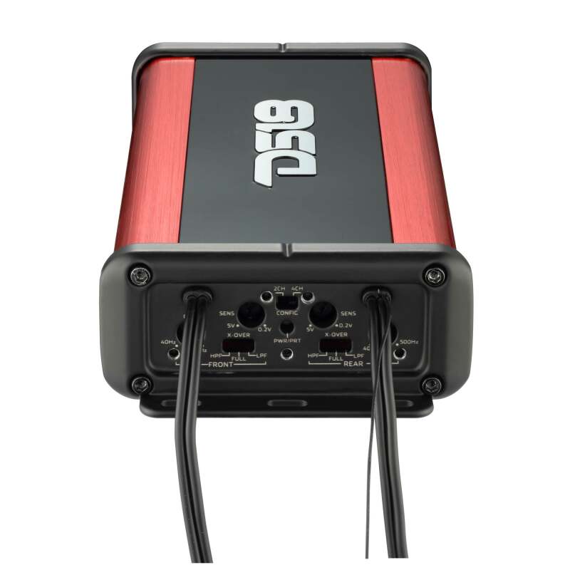 DS18 4-Channel Full-Range 4 x 100 Watts RMS at 4ohm IP67 Waterproof Rated Built-in BT Audio Receiver - NXL-N4BT - rear view