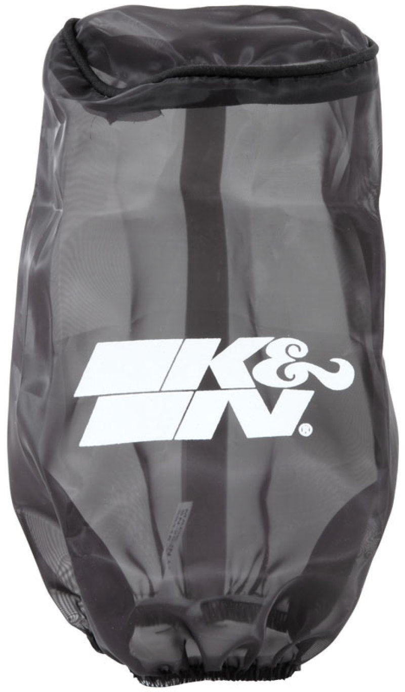 K&N Filter Wrap Drycharger Oval Tapered Black - 3.25in Base I/S Width x 2.5in Top I/S Width x 7in H - SN-2560DK by K&N Engine