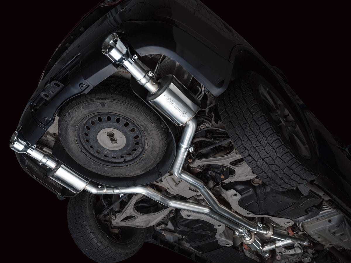 AWE Tuning 11-24 Dodge Durango 5.7L Touring Edition Exhaust w/ Chrome Silver Tips - 3015-32575