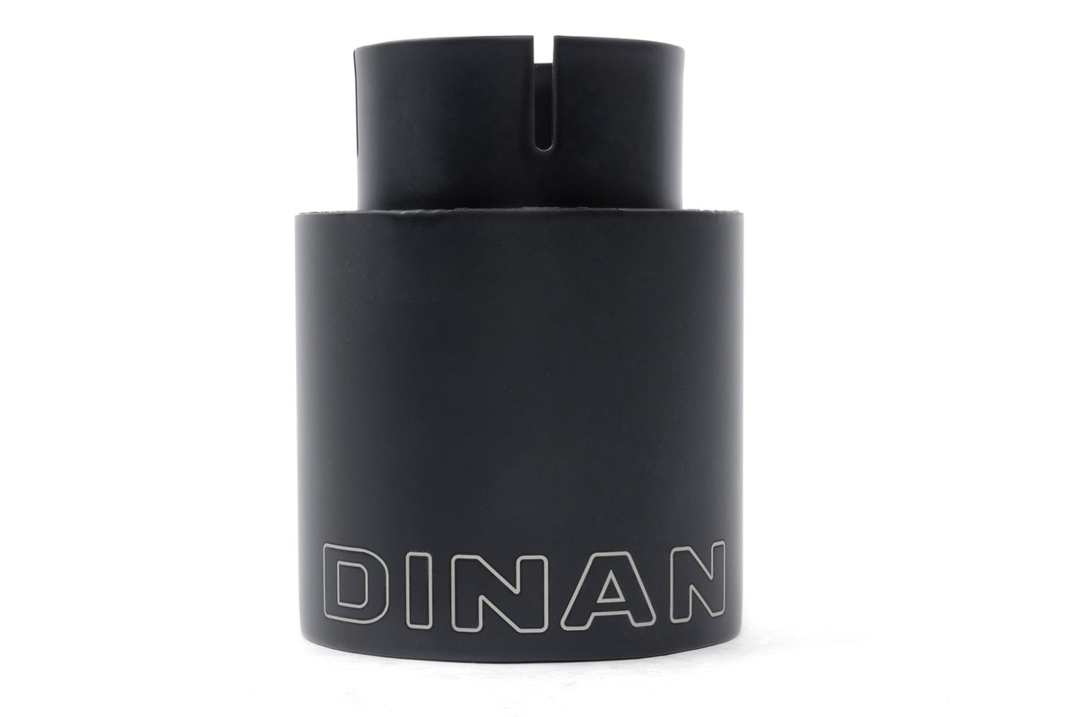 Dinan - Double-Walled 4" Clamp-On Exhaust Tip (Black Ceramic) - D663-0601-BOX