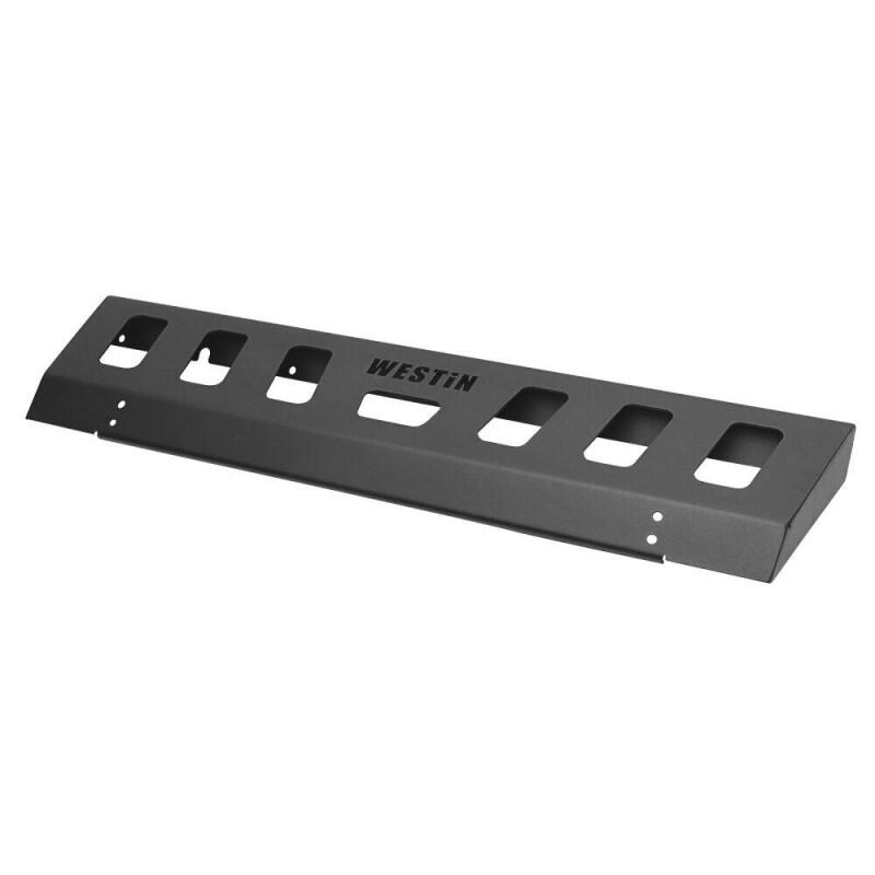 Westin 18-19 Jeep Wrangler JL Front Bumper Skid Plate - Textured Black - 59-80095