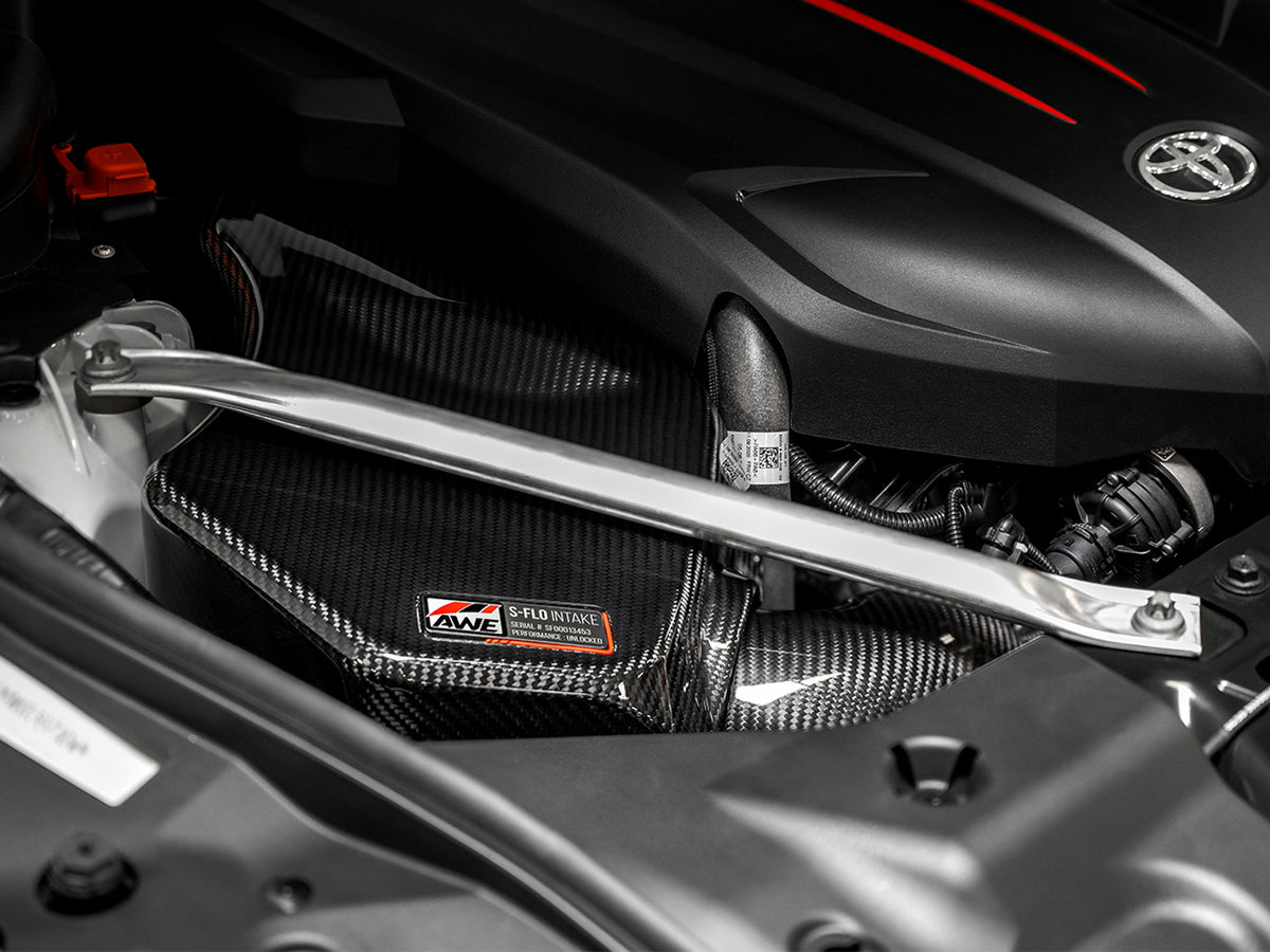 AWE Tuning 2020+ Toyota GR Supra S-FLO Carbon Intake Lid - 2660-15019