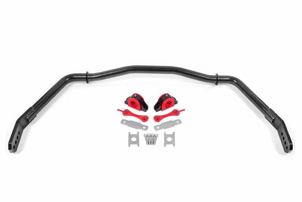 BMR 05-14 Ford Mustang Front Hollow 38mm Sway Bar Kit w/ Bushings - Hammertone Black - SB754H for 2005-2014 Ford Mustang