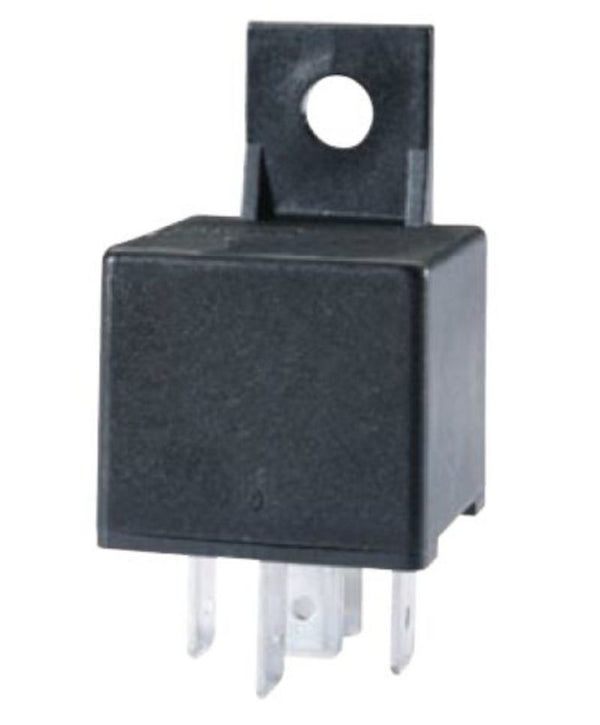 Hella Relay Mini Iso 5 Pole 24V Spdt Bkt - 933332061 by Hella - front view