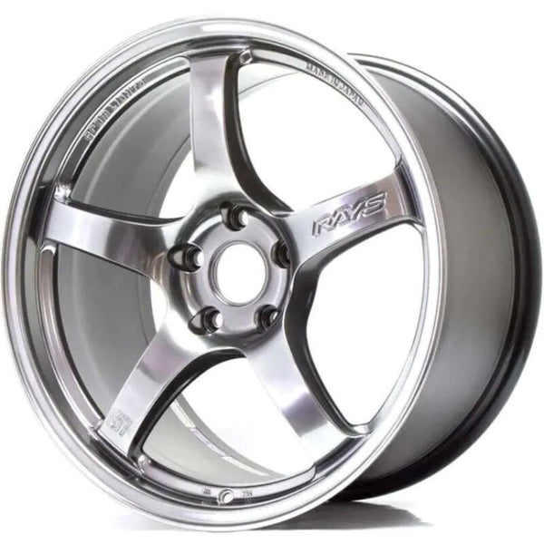 Gram Lights 18X8.5 +37 5-114.3 Grace Silver - WGCRV37EQNK by Gram Lights