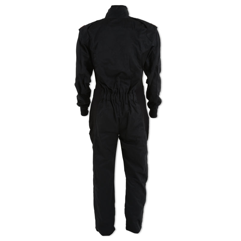 RaceQuip Black Chevron-1 Suit - SFI-1 2XL - 130907RQP