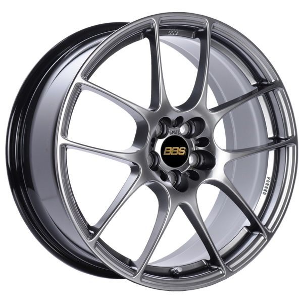 BBS RF 18x8 5x100 ET45 Diamond Black Wheel -70mm PFS/Clip Required - RF515DBK by BBS
