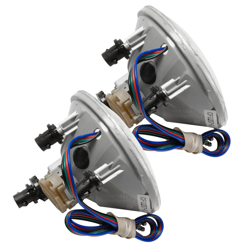 Oracle Lighting 07-13 GMC Yukon Pre-Assembled LED Halo Fog Lights -Amber SEE WARRANTY - 7057-005