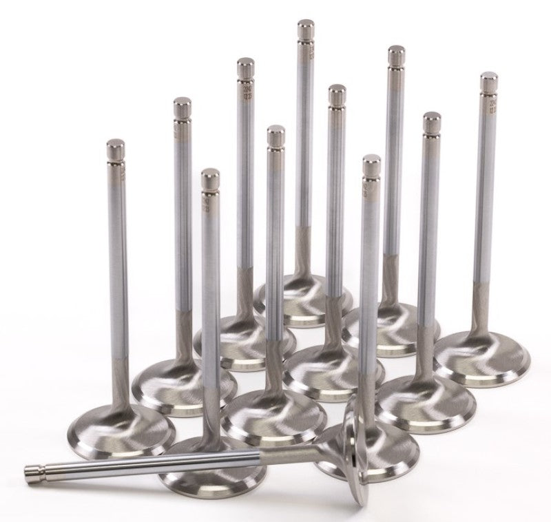 GSC P-D Nissan VR30DDTT 33.3mm Head STD 101.1mm Long Intake Valve - Set of 12 - 2242-12 by GSC Power Division