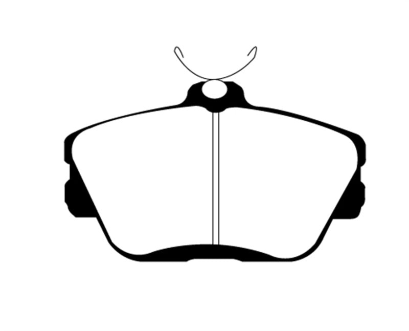 EBC 01-07 Ford Taurus 3.0 Ultimax2 Front Brake Pads - UD598