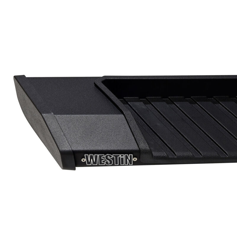 Westin 19-25 Chevy/GMC Silverado/Sierra 1500/2500/3500 Double Cab AT6 Running Boards Black - 24-64125