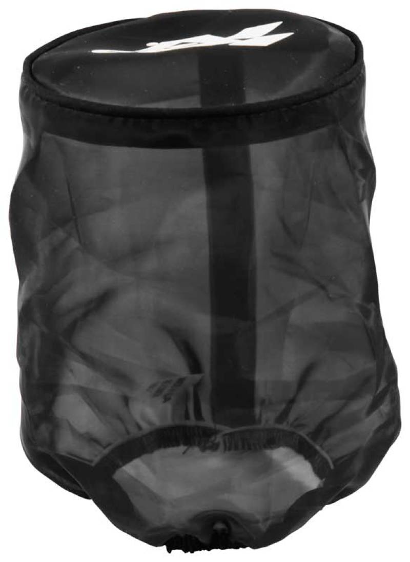 K&N Black Drycharger Rectangle Straight Air Filter Wrap - Black - RE-5286DK by K&N Engineering - front view