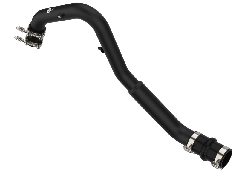 aFe Bladerunner Intercoolers I/C Tubes Hot/Cold 2021+ Ford F-150 V6-2.7L (tt) - Black - 46-20474-B