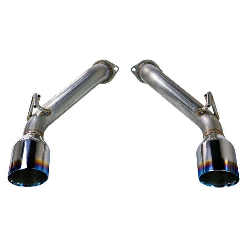 REMARK 2023+ Nissan Z Burnt Stainless Double Wall Tip Axle Back Exhaust - RO-TT35-D