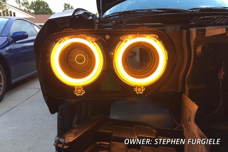 Diode Dynamics Halo Lights LED 120mm - Red Four - DD2248