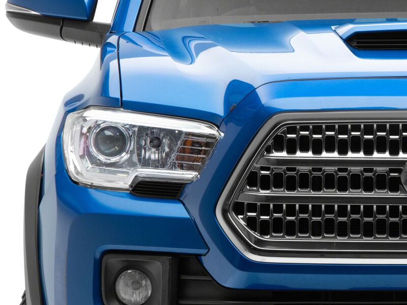 Raxiom 16-23 Toyota Tacoma Axial Series OE Replmnt Headlights- Chrome- Clear Lens - TT26261 - side view