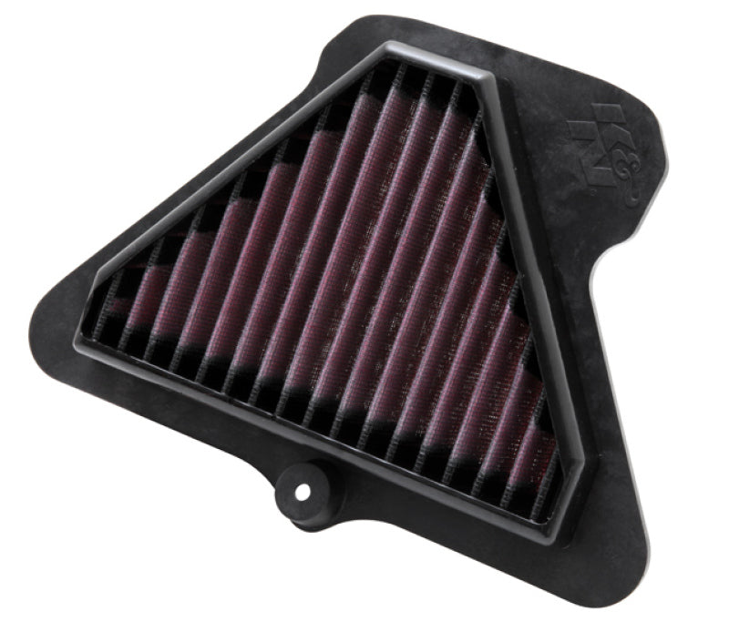 K&N Race Specific Unique Triangular Replacement Air Filter for 11-14 Kawasaki ZX1000 Ninja ZX-10R - KA-1011R