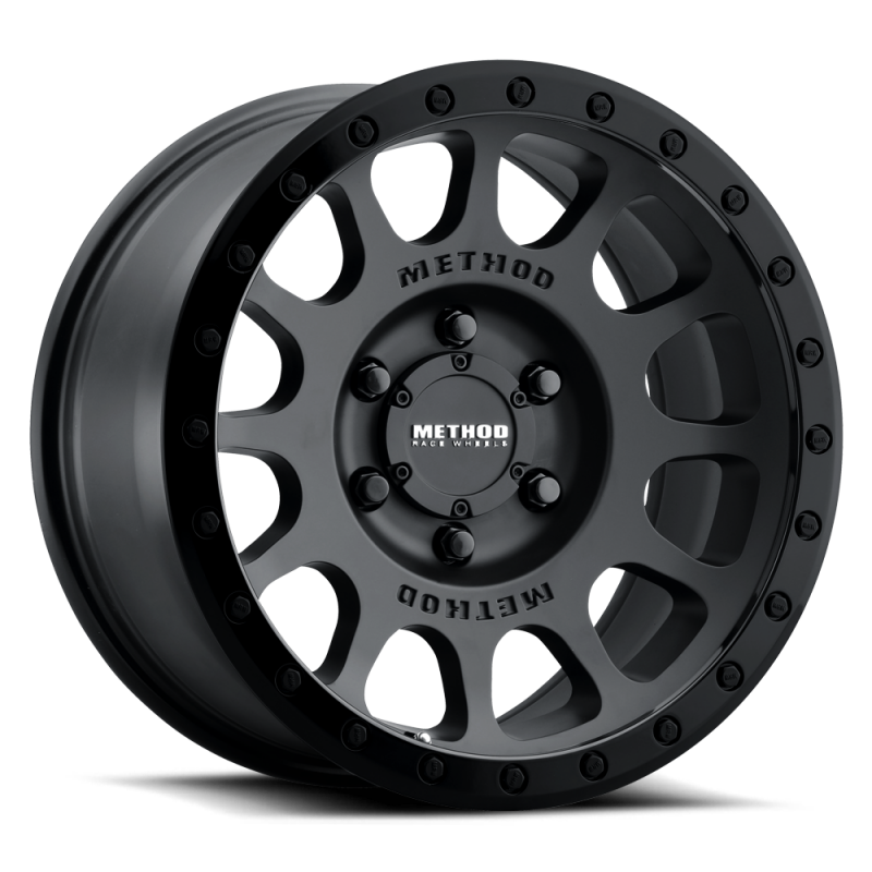 Method MR305 NV 18x9 +18mm Offset 8x6.5 130.81mm CB Double Black Wheel - MR305890801018 by Method Wheels
