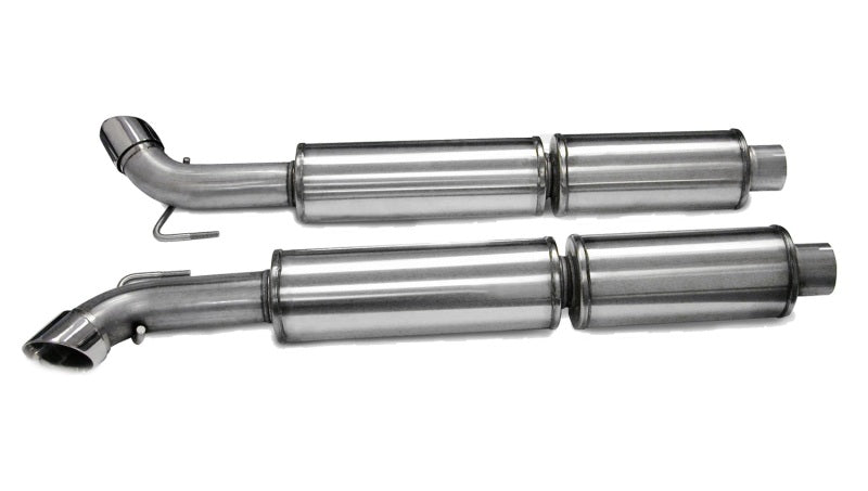 Corsa 2003-06 Dodge Viper 8.3L Polished Sport Cat-Back Exhaust (3in Inlet for Use w/ Hi-Flow Conv.) - 14174