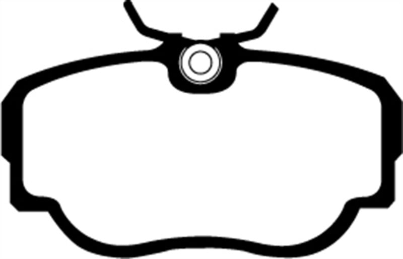 EBC 83-85 BMW 318 1.8 (E30) Yellowstuff Front Brake Pads - DP4779R