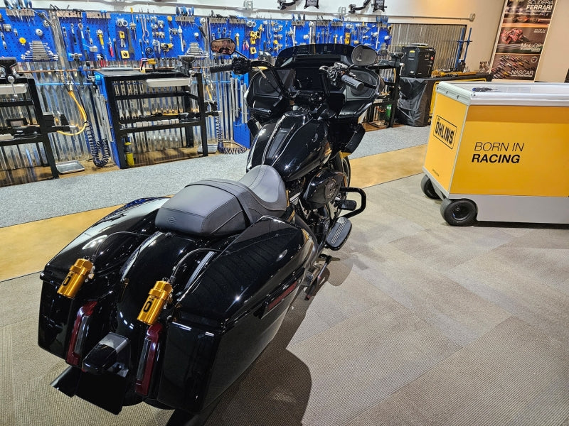 Ohlins 14-26 Harley FL Touring STX 36 Twin Blackline 13in Shocks - Standard  Springs - HD 779