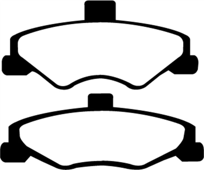 EBC 98-02 Chevrolet Camaro (4th Gen) 3.8 Yellowstuff Rear Brake Pads - DP41323R