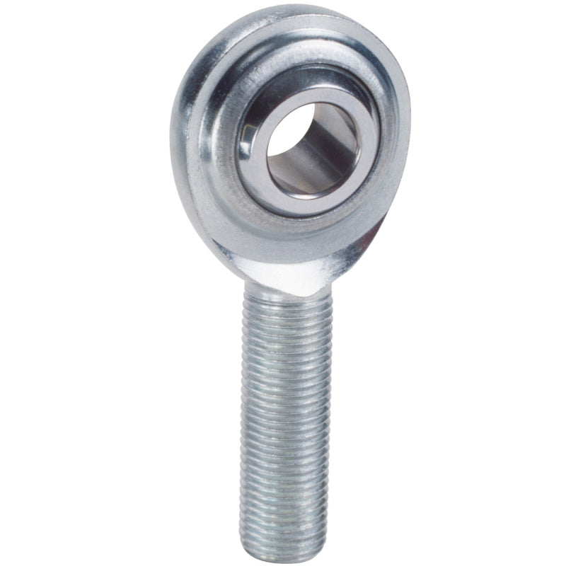QA1 C Series 2-Pc Rod End - Male/Right Hand - .375in Bore x 7/16-20 - Carbon Steel - CMR6-7