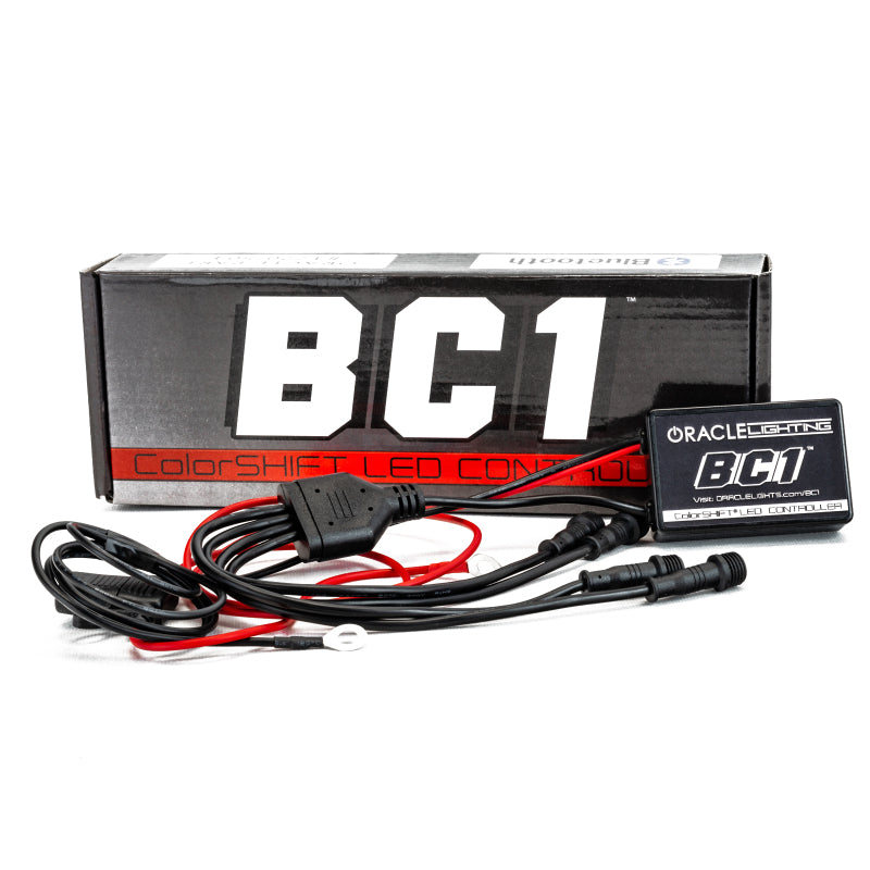 Oracle Ford F250/350 11-16 Halo Kit (Square Ring Design) - ColorSHIFT w/ BC1 Controller SEE WARRANTY - 2383-335 for 2011-2016