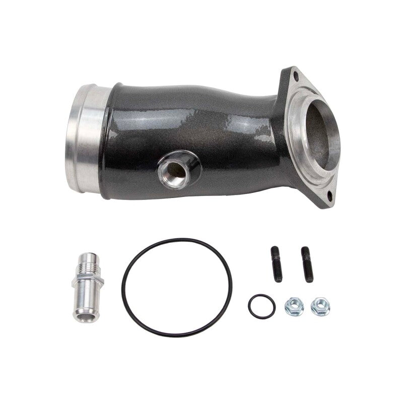 Wehrli 17-26 GM Duramax L5P High Flow Intake Horn - Flat Black - WCF100775-FB